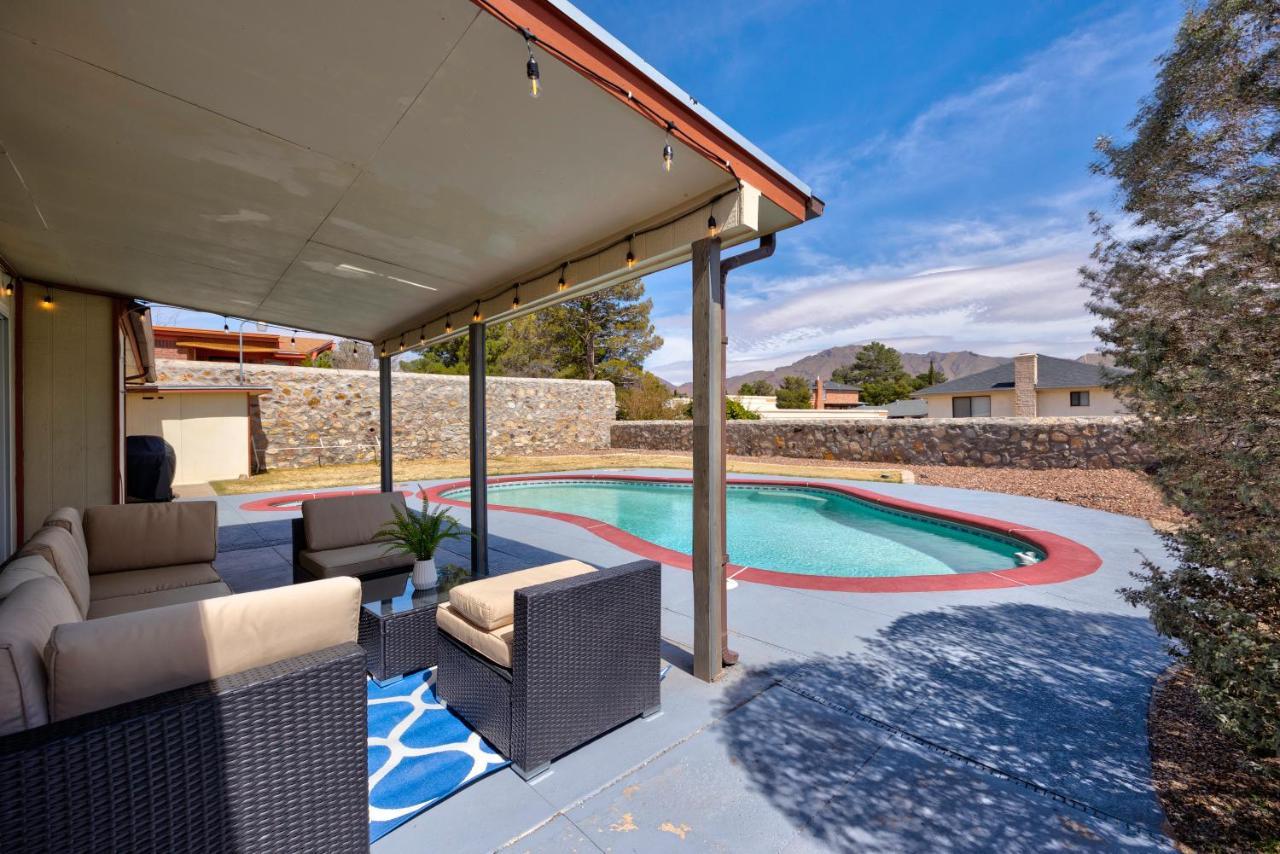 Home With Mountain View/Pool/Tub El Paso Exteriér fotografie