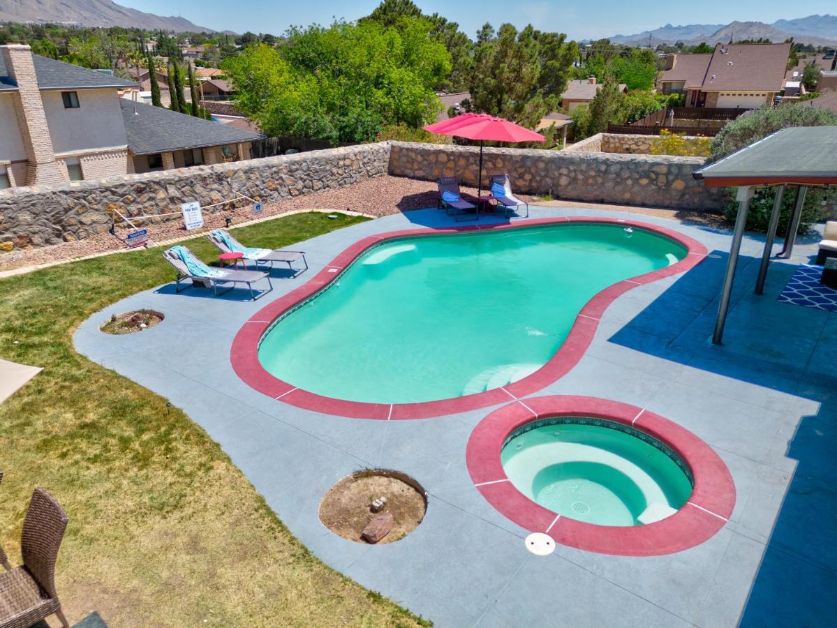 Home With Mountain View/Pool/Tub El Paso Exteriér fotografie
