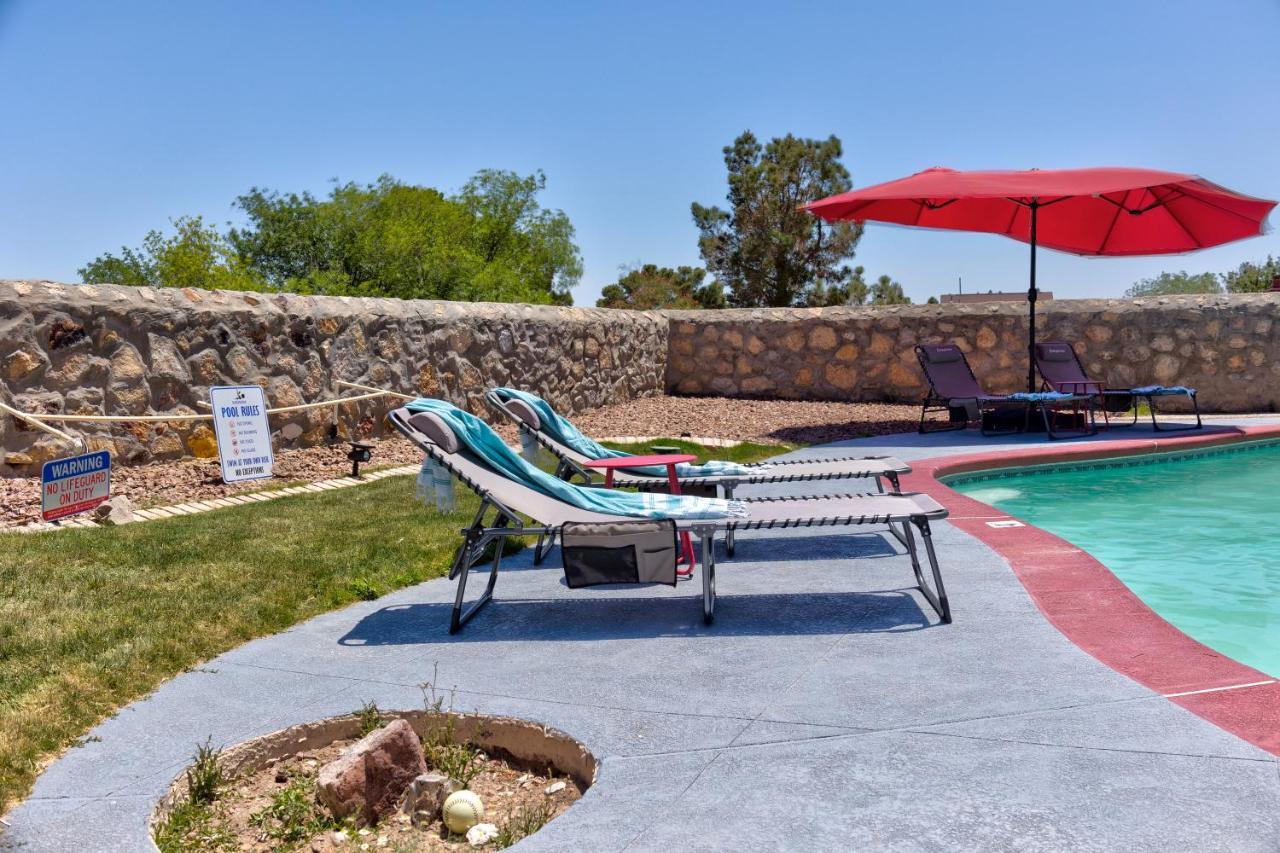 Home With Mountain View/Pool/Tub El Paso Exteriér fotografie