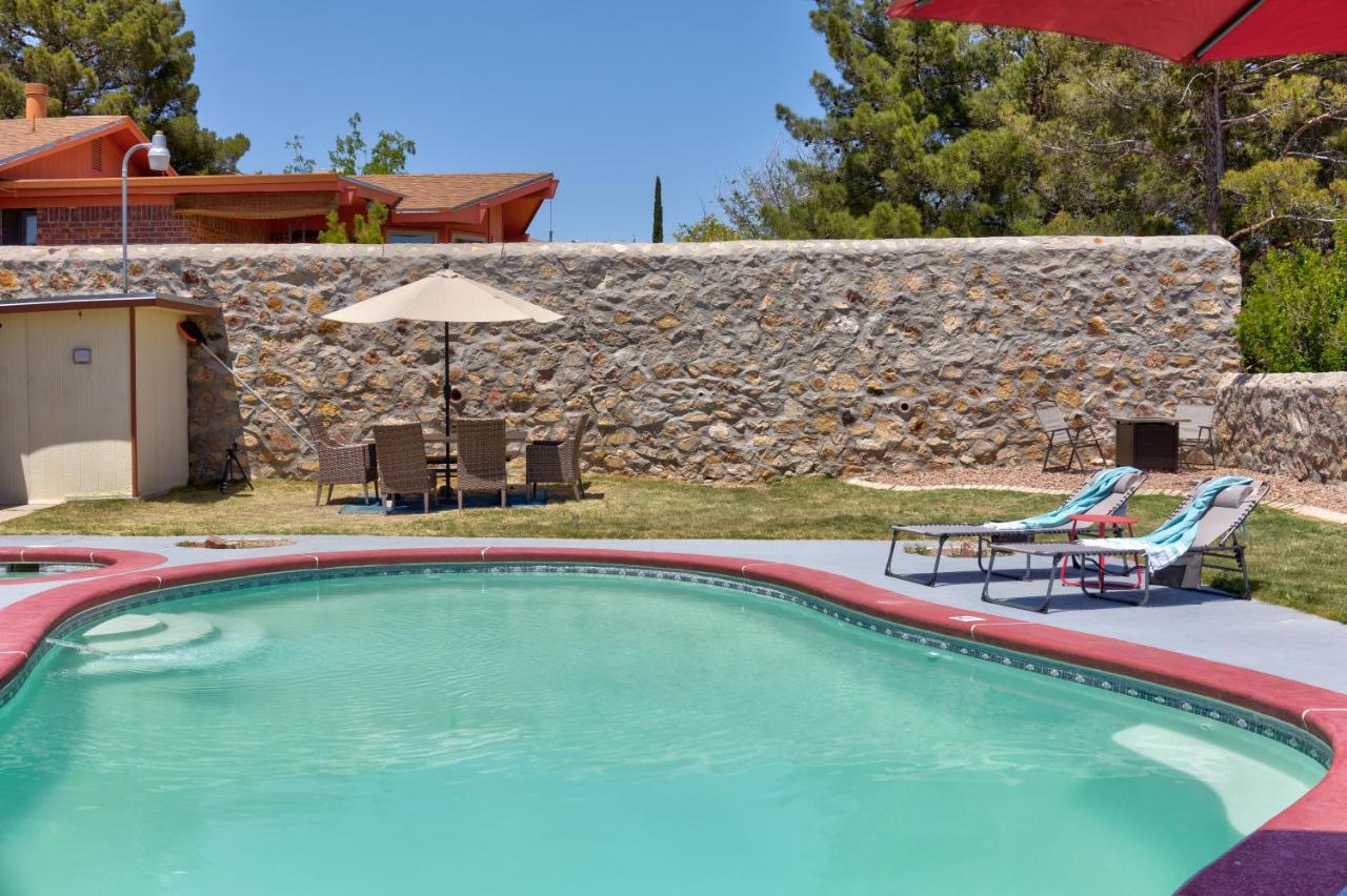 Home With Mountain View/Pool/Tub El Paso Exteriér fotografie