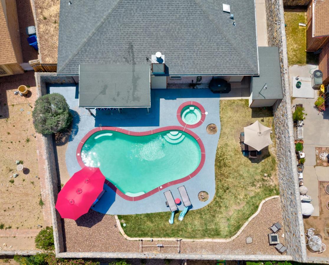 Home With Mountain View/Pool/Tub El Paso Exteriér fotografie