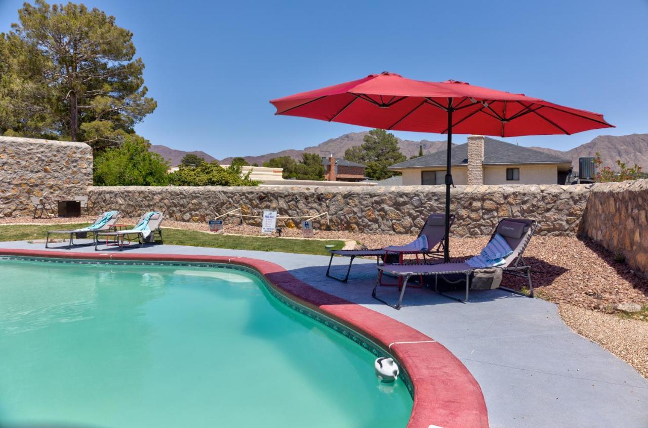 Home With Mountain View/Pool/Tub El Paso Exteriér fotografie
