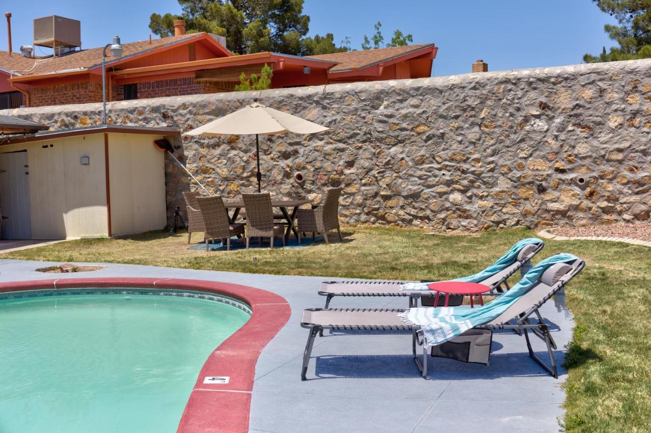 Home With Mountain View/Pool/Tub El Paso Exteriér fotografie